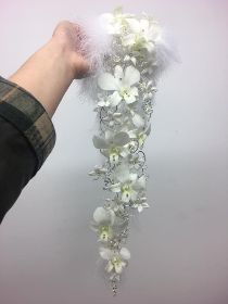 Completely hand made, wired bouquet