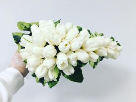 Tulip shower bouquet